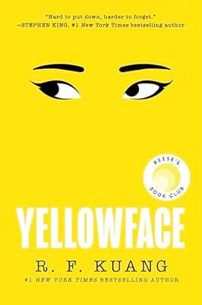 Book cover of Yellowface by R.F. Kuang