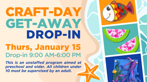 Craft Day 3D Octopus and Fish and Watermelon Suncatcher