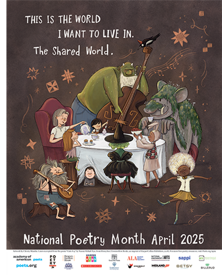 national poetry month poster