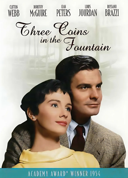 Three Coins in the Fountain movie poster